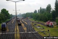 Blick über die Bahnanlagen